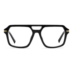 Aviator Black Eyeglasses