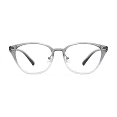 Cat-eye Gradient Gray Eyeglasses
