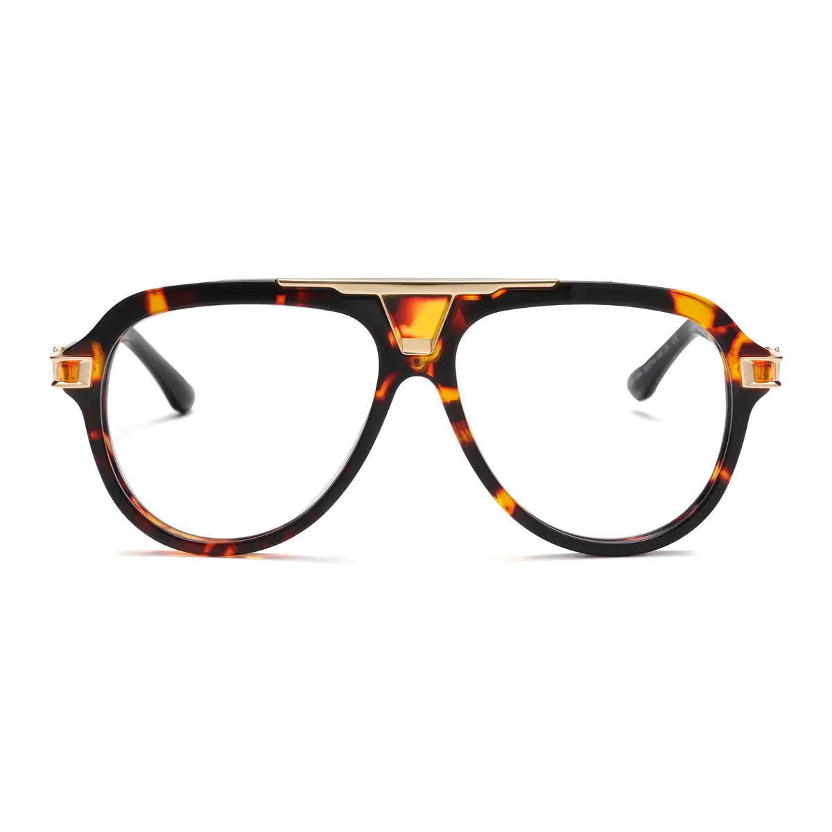 Aviator Tortoiseshell/Gold Eyeglasses