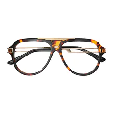 Aviator Tortoiseshell/Gold Eyeglasses