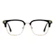 Browline Black Eyeglasses
