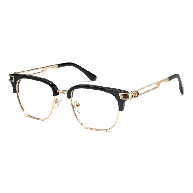 Browline Black Eyeglasses