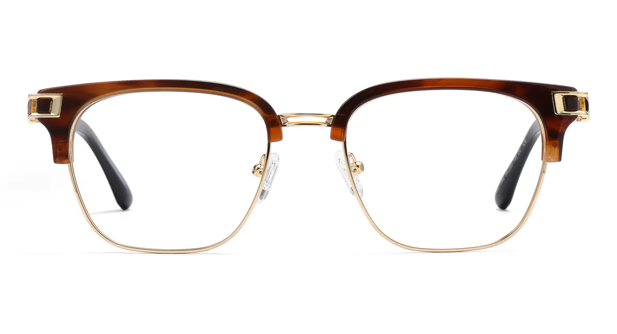 Browline Brown Eyeglasses