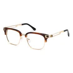 Browline Brown Eyeglasses