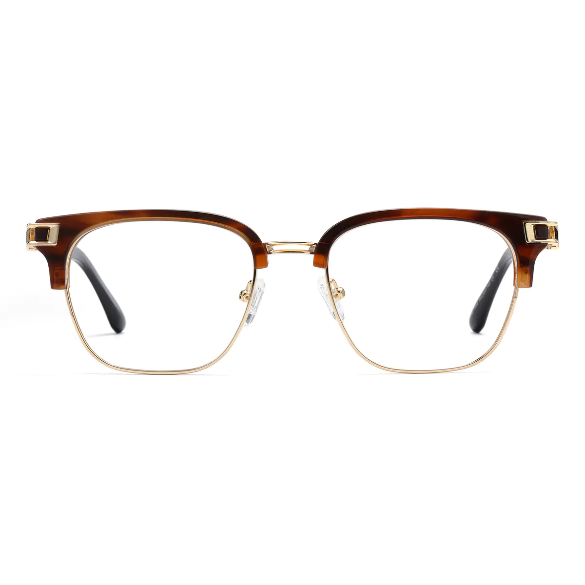 Browline Brown Eyeglasses