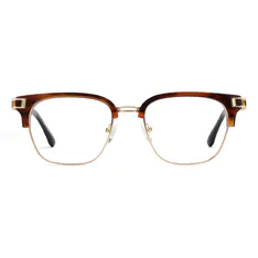 Browline Brown Eyeglasses
