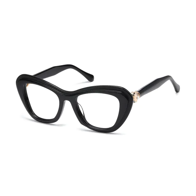 Cat-eye Black Eyeglasses