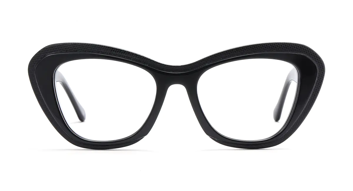 Cat-eye Black Eyeglasses