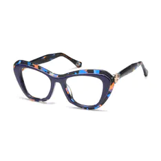 Cat-eye Blue Eyeglasses