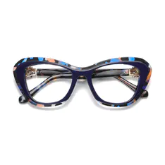 Cat-eye Blue Eyeglasses