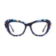 Cat-eye Blue Eyeglasses