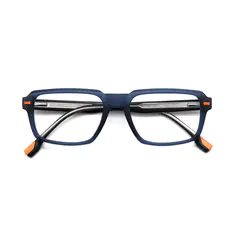 Rectangle Blue Sport Eyeglasses