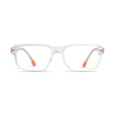 Rectangle Clear Sport Eyeglasses