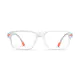 Rectangle Clear Sport Eyeglasses