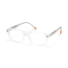 Rectangle Clear Sport Eyeglasses