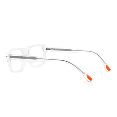 Rectangle Clear Sport Eyeglasses