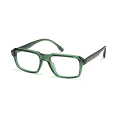 Rectangle Green Sport Eyeglasses