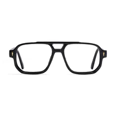 Aviator Black Eyeglasses