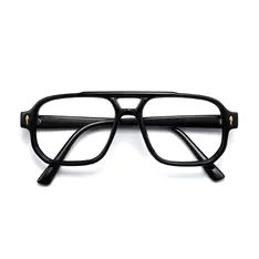 Aviator Black Eyeglasses