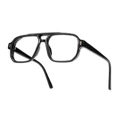 Aviator Black Eyeglasses