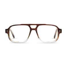 Aviator Gradient Brown Eyeglasses