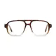 Aviator Gradient Brown Eyeglasses