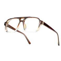 Aviator Gradient Brown Eyeglasses