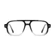 Aviator Gradient Black Eyeglasses