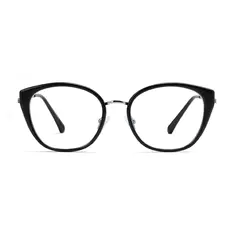 Cat-eye Black Eyeglasses