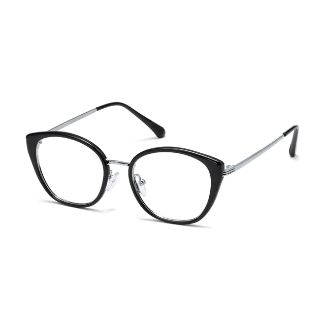 Cat-eye Black Eyeglasses