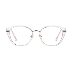 Cat-eye Clear Eyeglasses