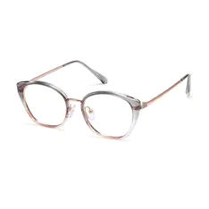 Cat-eye Gradient Grey Eyeglasses