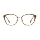 Cat-eye Transparent Green Eyeglasses