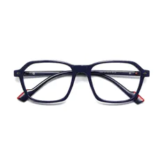 Rectangle Blue Eyeglasses