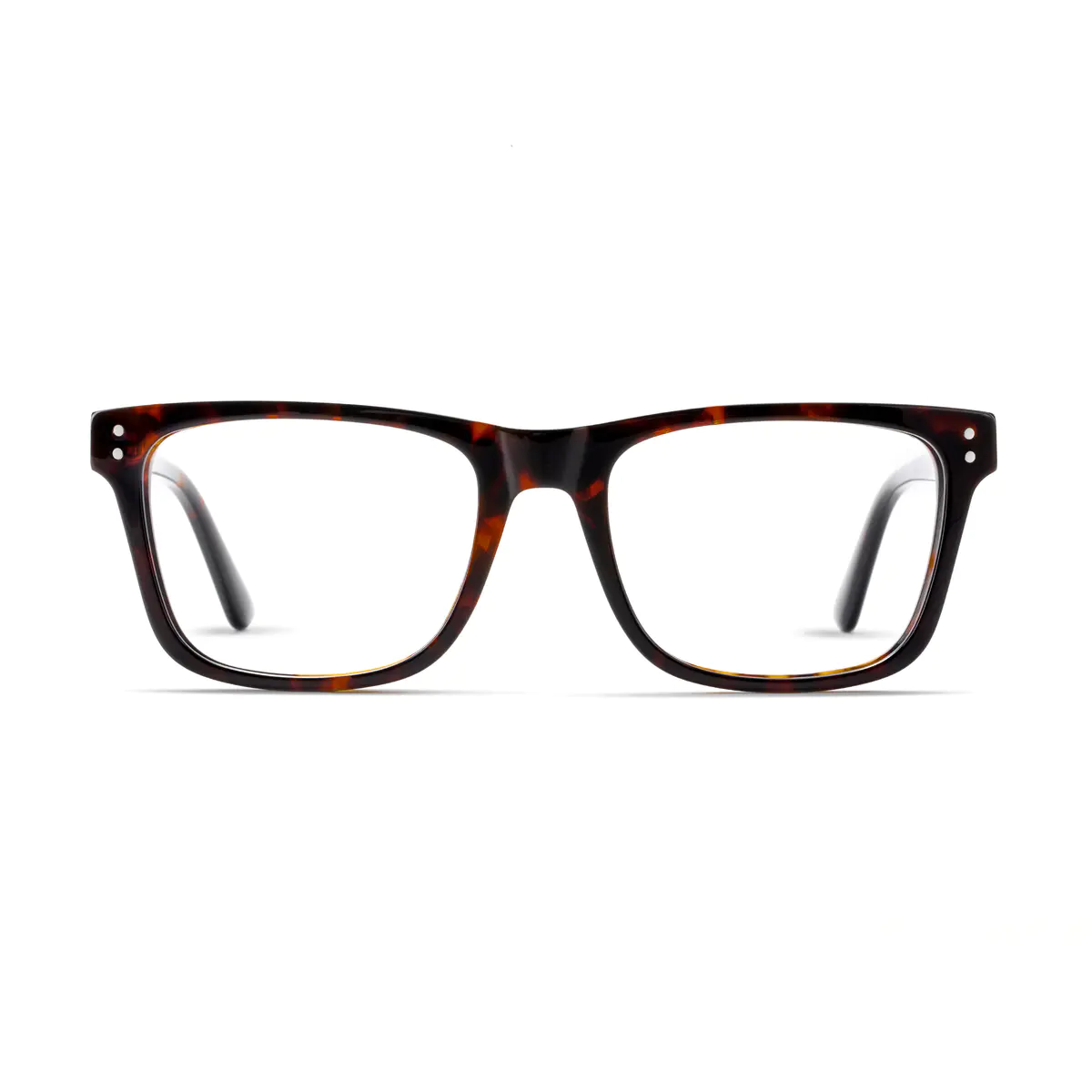 Rectangle Tortoiseshell Eyeglasses