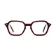 Geometric Red Eyeglasses