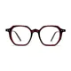 Square Wine Eyeglasses