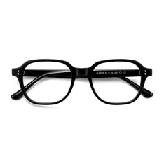 Oval Black Eyeglasses