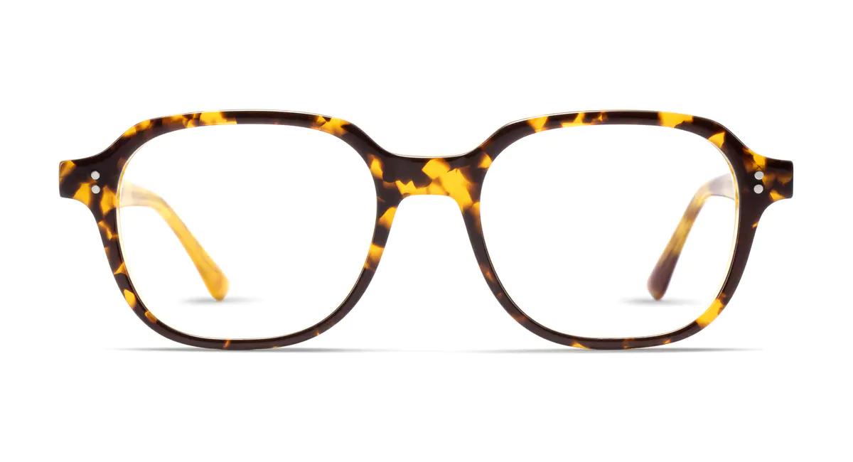 Square Tortoiseshell Eyeglasses