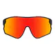Photochromic Iridescent Red Cycling Eyeglasses
