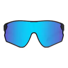 Photochromic Iridescent Blue Cycling Eyeglasses