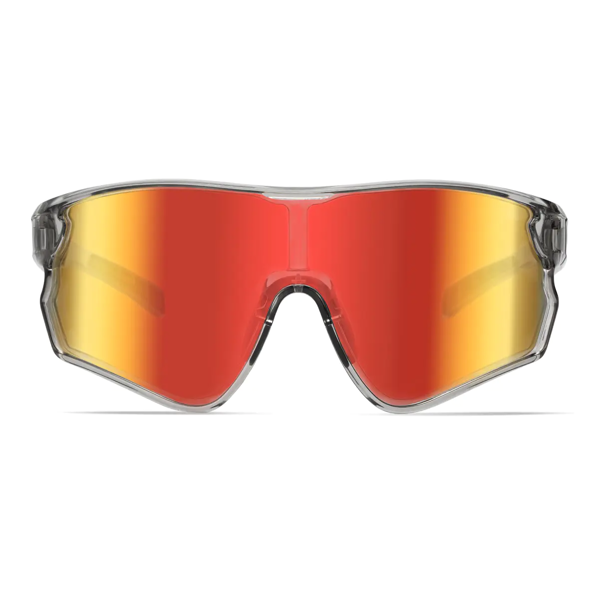 Photochromic Iridescent Red Sport Eyeglasses