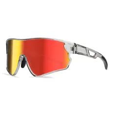 Photochromic Iridescent Red Sport Eyeglasses