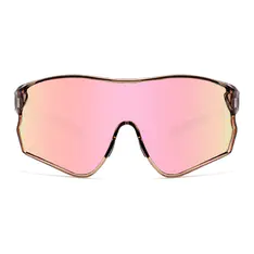 Photochromic Iridescent Pink Cycling Eyeglasses
