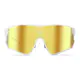 Photochromic Iridescent Gold Cycling Eyeglasses