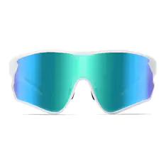 Photochromic Iridescent Green Cycling Eyeglasses