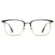 Square Green/Gun Eyeglasses