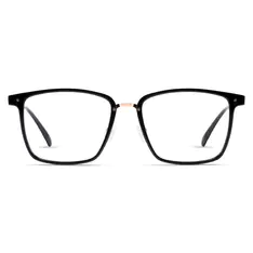 Square Black/Rose Gold Eyeglasses