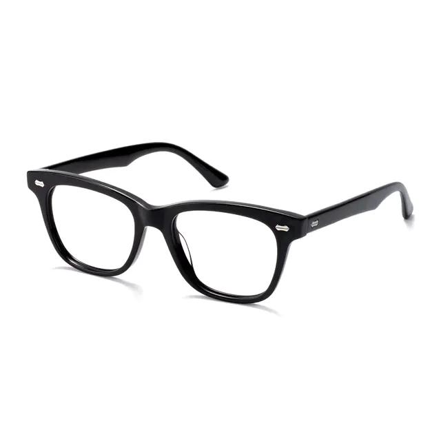 Rectangle Black Eyeglasses