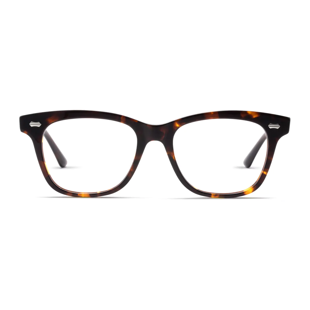Rectangle Tortoiseshell Eyeglasses